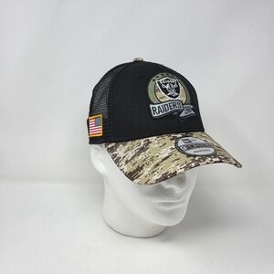 New Era 9Forty Las Vegas Raiders Salute‎ To Service Hat Cap Camo Adjustable NFL